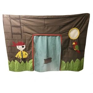 Boy's Bunk Bed "Pirate Hideaway" Curtain